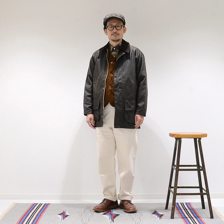 BARBOUR (バブァー,バーブァー,バブアー) MWX0017 BEDALE WAX JACKET