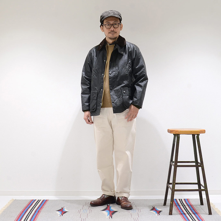 ルイジ・ボ Barbour - Barbour バブアー イギリス製 BEDALE WAX JACKET ビデイルジャケット