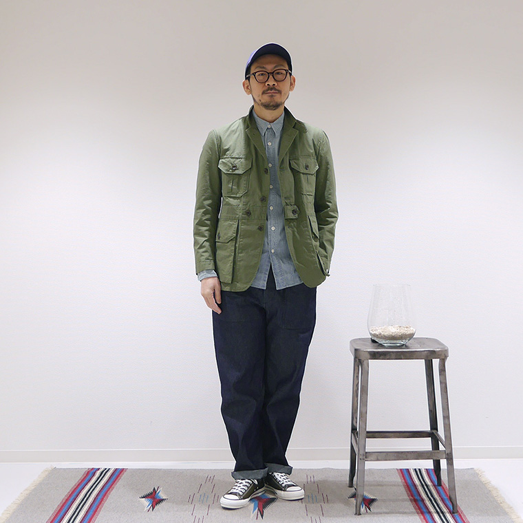 ENGINEERED GARMENTS (エンジニアドガーメンツ) KM159 FOLK JACKET