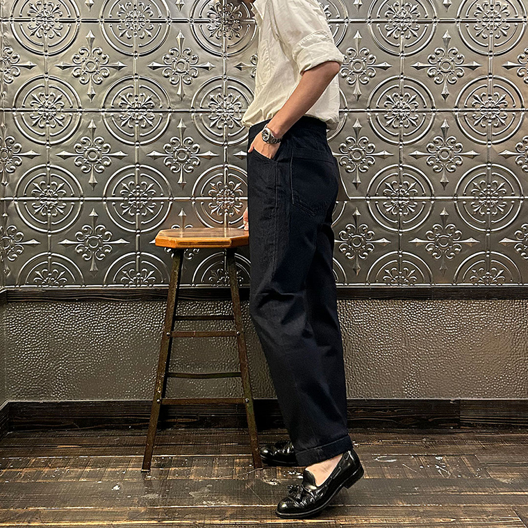 BARNSTORMER (バーンストーマー) DENIM FATIGUE PANT マックイーン