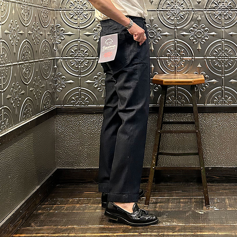 BARNSTORMER (バーンストーマー) DENIM FATIGUE PANT マックイーン