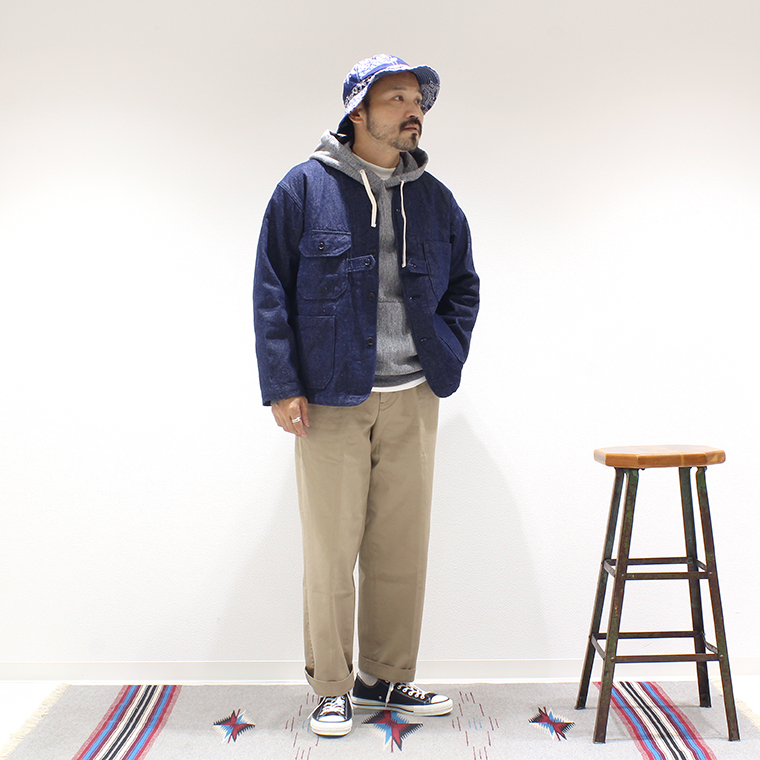 D.C. WHITE (ディーシーホワイト)  DEADSTOCK WESTPOINT CHINO WIDE PANT - BEIGE