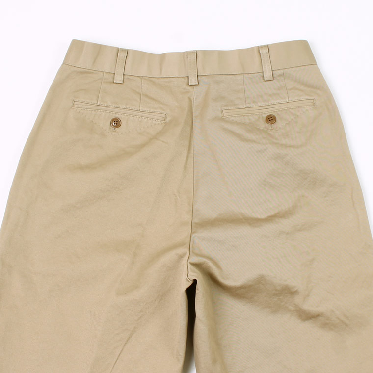 D.C.WHITE (ディーシーホワイト)  DEADSTOCK WESTPOINT CHINO WIDE PANT - BEIGE