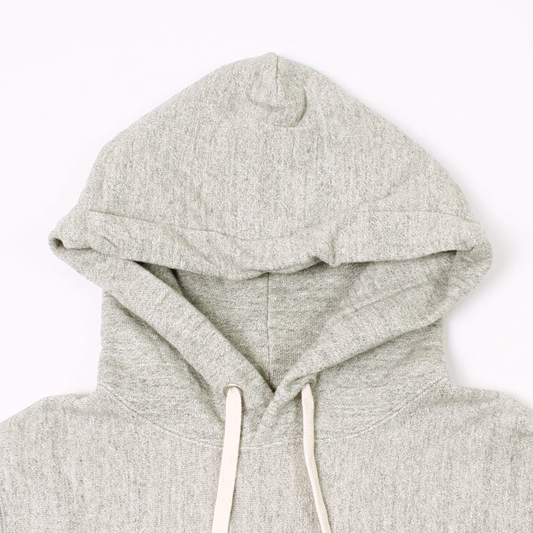FELCO (フェルコ)  16oz NEW HEAVY WEIGHT TERRY INVERSE WEAVE  SWEAT HOODED PULLOVER - TWISTED GREY