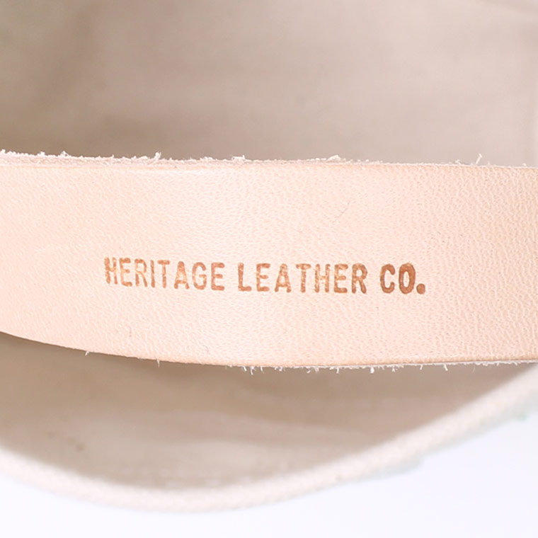 HERITAGE LEATHER (ヘリテイジレザー)  VINTAGE PATCH MINI TOTE - NATURAL_SAND SUEDE G