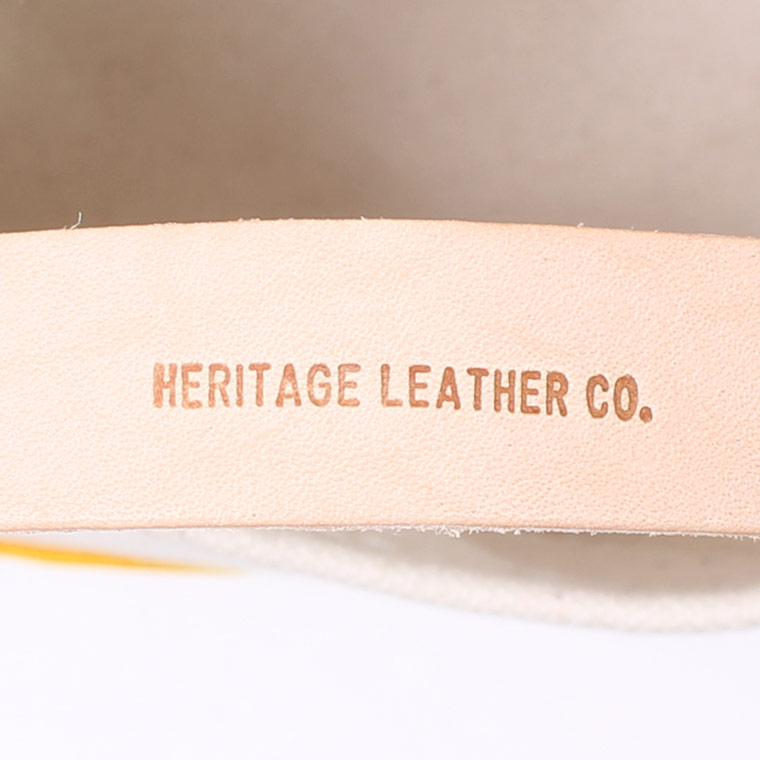 HERITAGE LEATHER (ヘリテイジレザー)  VINTAGE PATCH MINI TOTE - NATURAL_SAND SUEDE H
