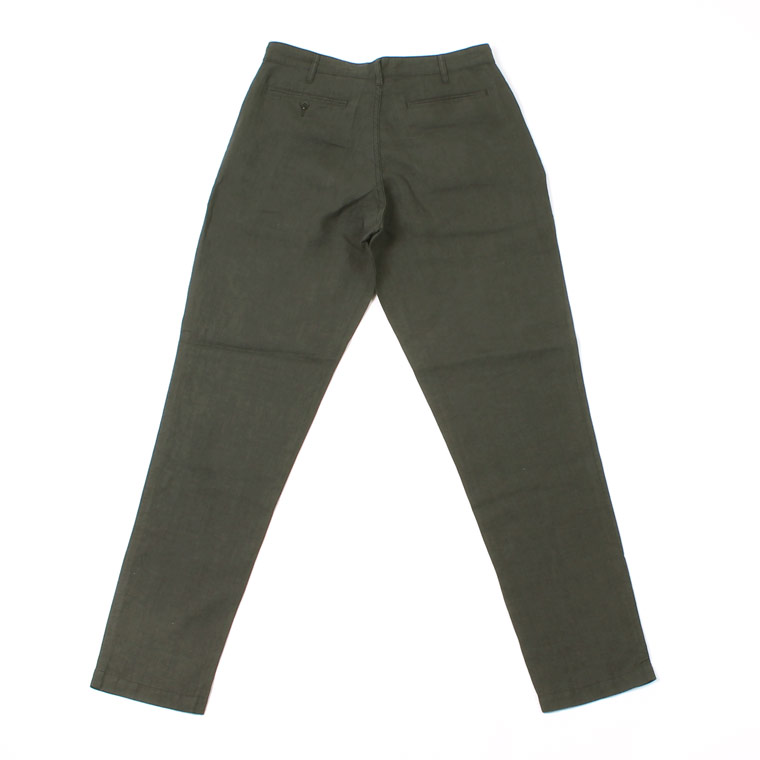 WORKERS (ワーカーズ)  SUMMER TROUSER - CHARCOAL LINEN