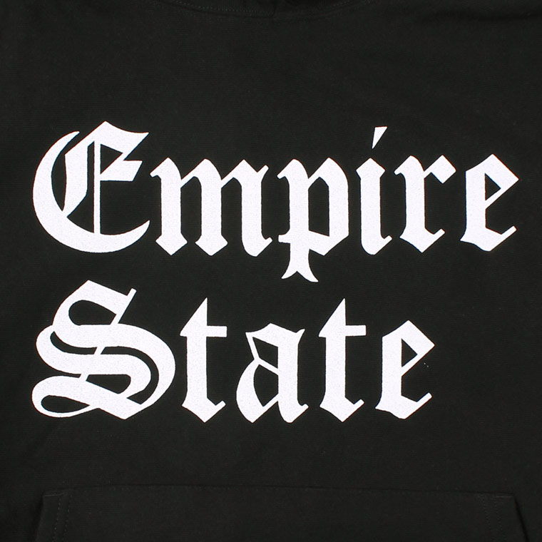 CALIFOLKS (カリフォークス)  CHAMPION REVERSE WEAVE HOODED PULLOVER SWEAT - EMPIRE STATE_BLACK