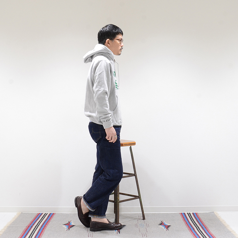 CALIFOLKS (カリフォークス)  CHAMPION REVERSE WEAVE HOODED PULLOVER SWEAT - GARDEN STATE_OXFORD