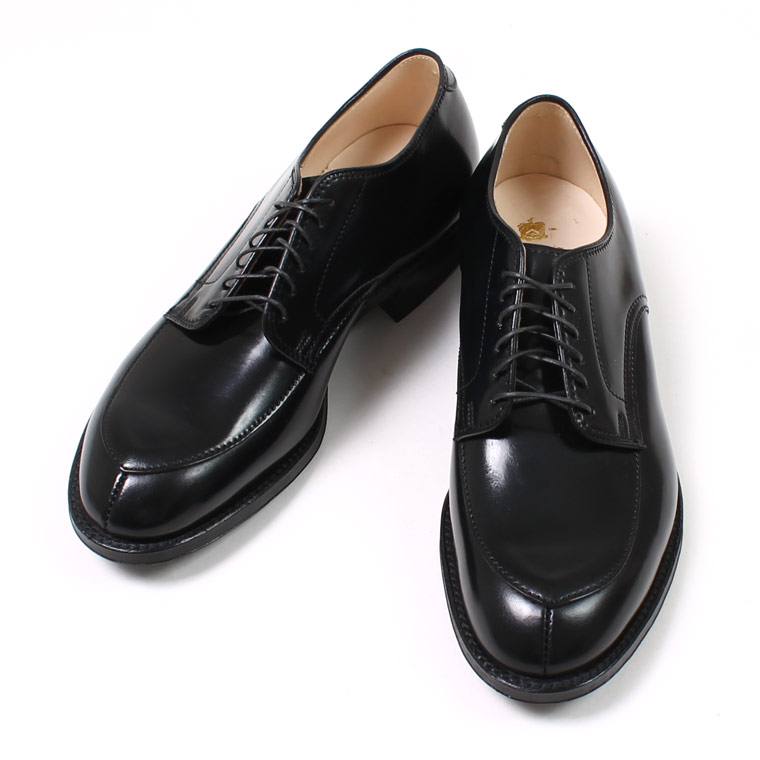 ALDEN (オールデン) MODIFIED LAST V TIP - CORDOVAN - BLACK - 54331