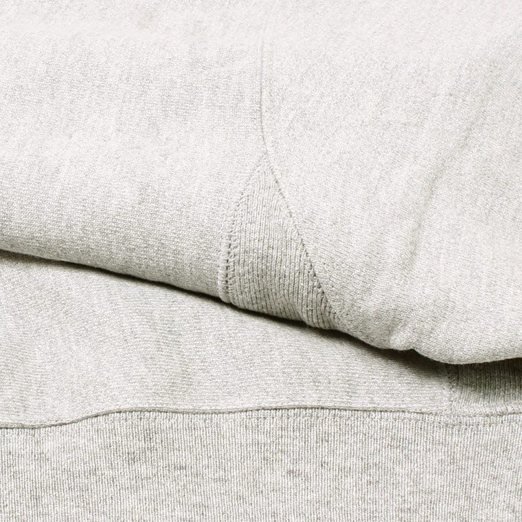 CALIFOLKS (カリフォークス)  CHAMPION REVERSE WEAVE HOODED PULLOVER SWEAT - OXFORD HEATHER_LAKEWOOD