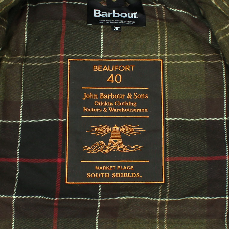 BARBOUR(バブァー)  40TH ANNIVERSARY BEAUFORT JACKET - SAGE