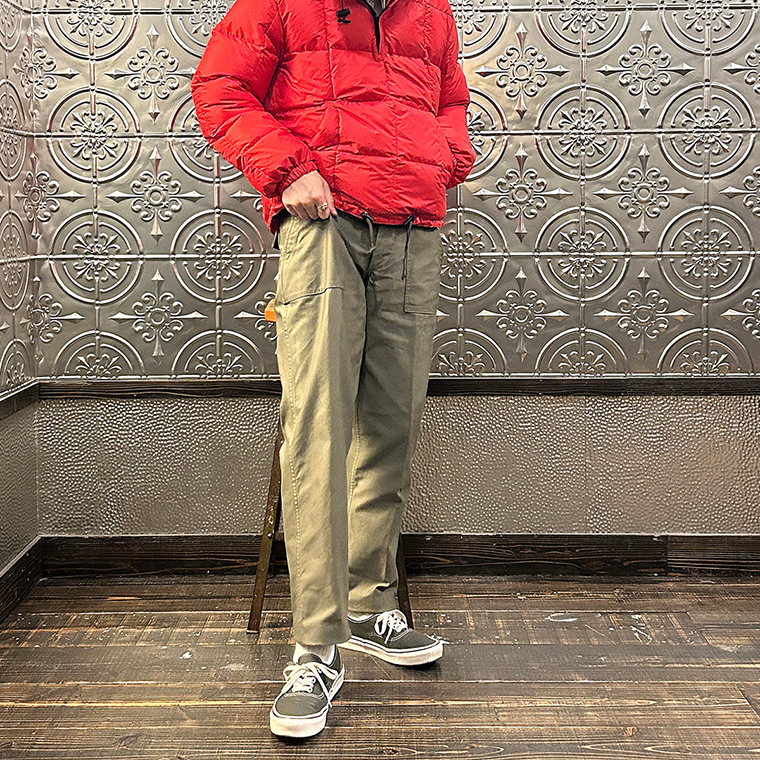 CRESCENT DOWN WORKS (クレセントダウンワークス)  HOODED PULLOVER STREAKFREE/STREAKFREE - RED_RED