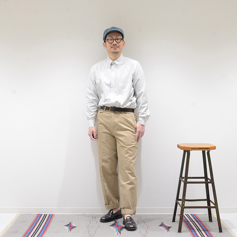 WORKERS (ワーカーズ)  MODIFIED BD SHIRT SUPIMA OX - TATTERSALL