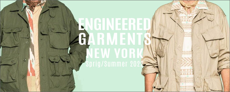 ENGINEERED GARMENTS エンジニアドガーメンツ エンジニアードガーメンツ,2022SS 2022春夏新作,通販 通信販売,名古屋 メンズファッション セレクトショップ Explorer エクスプローラー