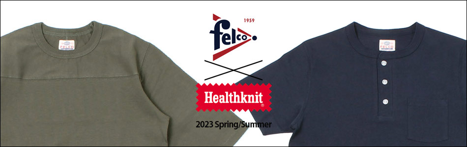 FELCO×HEALTHKNIT フェルコ×ヘルスニット Tシャツ メンズ 通販 通信販売
