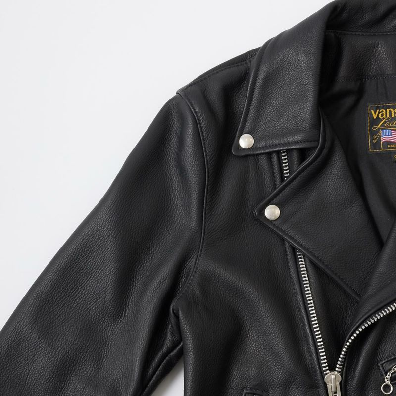 VANSON (バンソン) C2-SLIM FITTED SOFT COW LEATHER ダブル VANSON (バンソン) C2-SLIM FITTED SOFT COW LEATHER ダブル
