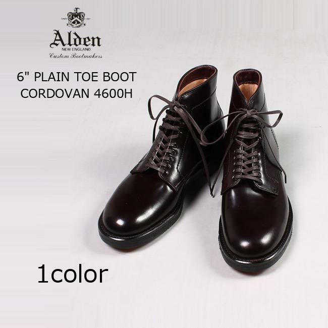 Alden オールデン 6 Plain Toe Boot-
