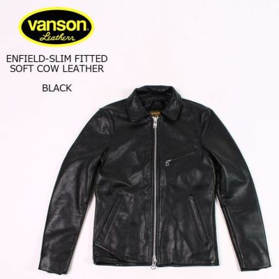 VANSON (バンソン) Explorer別注 ENFIELD-SLIM FITTED SOFT COW 