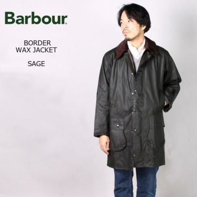 BARBOUR (バブァー,バーブァー,バブアー) MWX0008 BORDER WAX JACKET