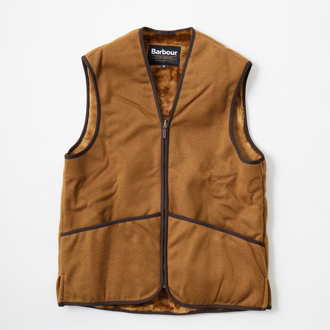 BARBOUR (バブァー,バーブァー,バブアー) MLI0004 WARM PILE WAISTCOAT 