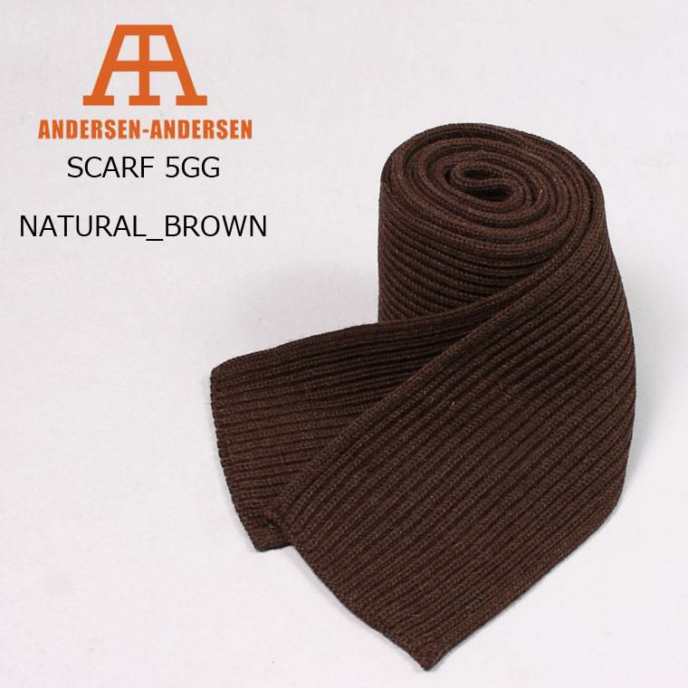 ANDERSEN ANDERSEN(アンデルセン アンデルセン) AA-1821026 SCARF 5GG ...