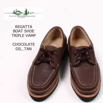 RUSSELL MOCCASIN (ラッセルモカシン) REGATTA BOAT SHOE TRIPLE