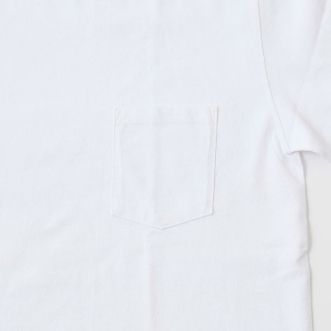 フェルコのアメリカ製ポケットＴシャツ、カラーはホワイト