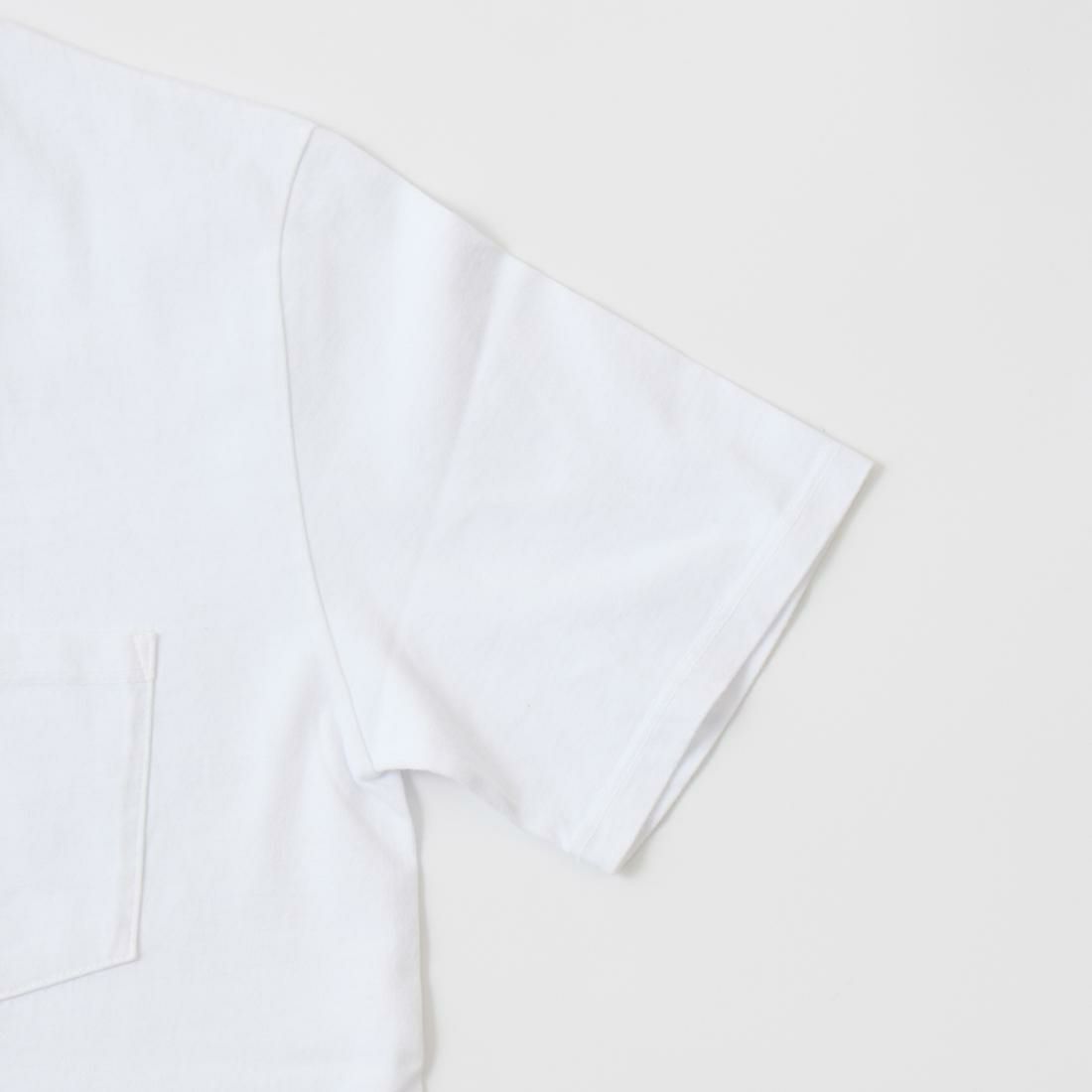 フェルコのアメリカ製ポケットＴシャツ、カラーはホワイト