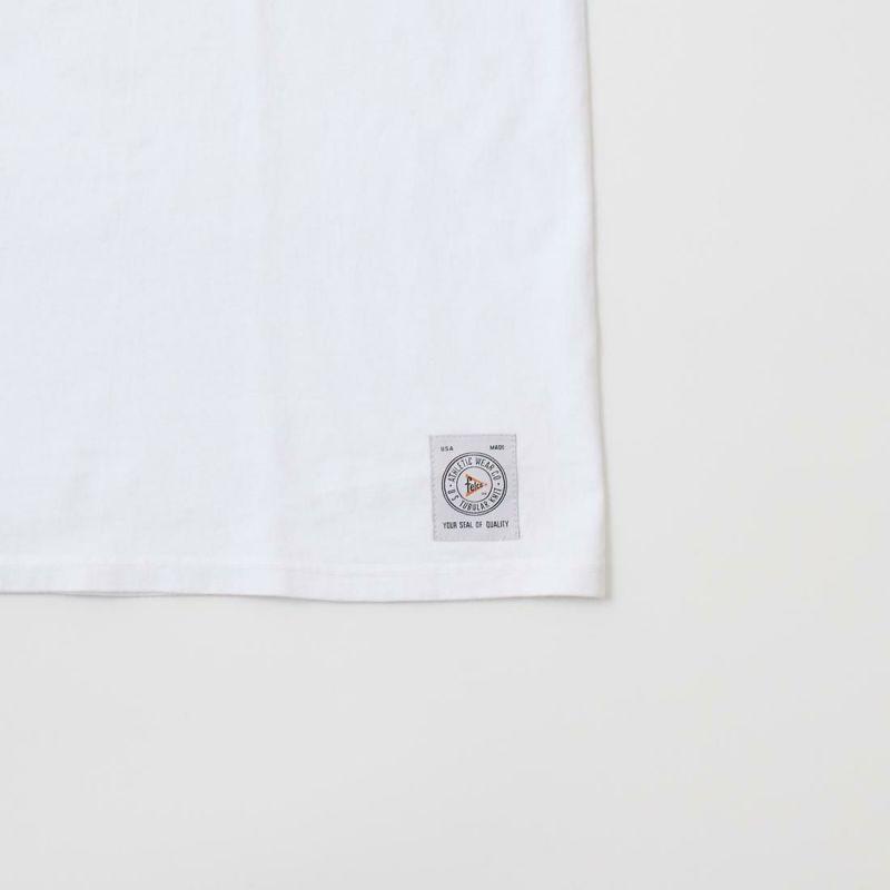 フェルコのアメリカ製ポケットＴシャツ、カラーはホワイト