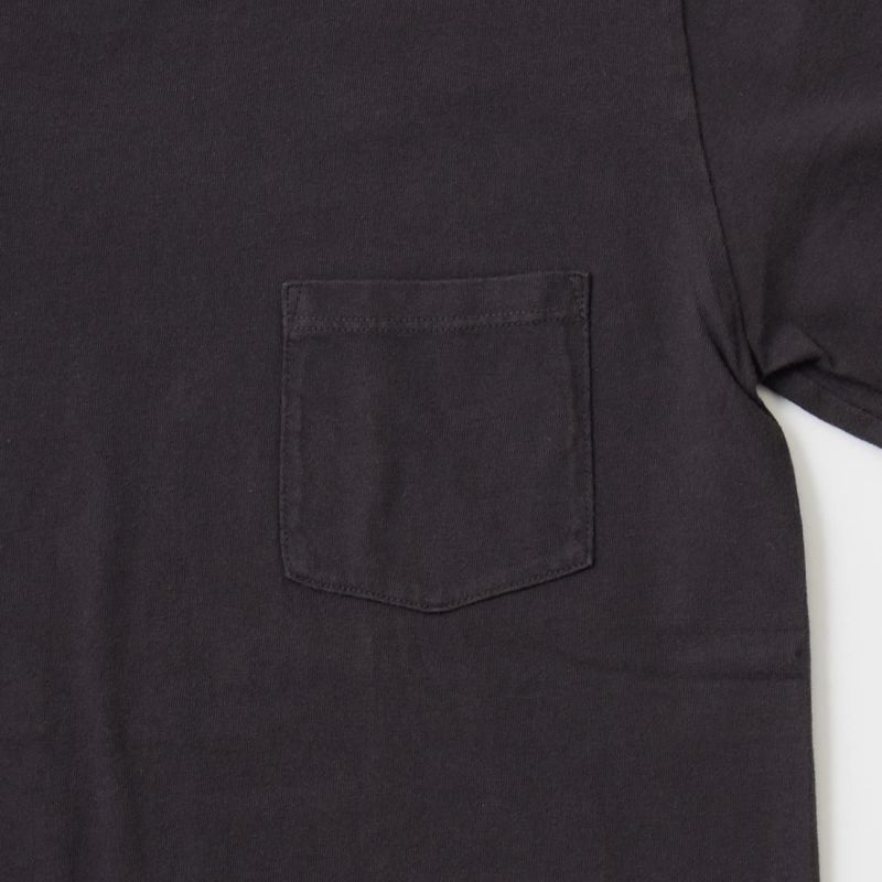 フェルコのアメリカ製ポケットＴシャツ、カラーはブラック