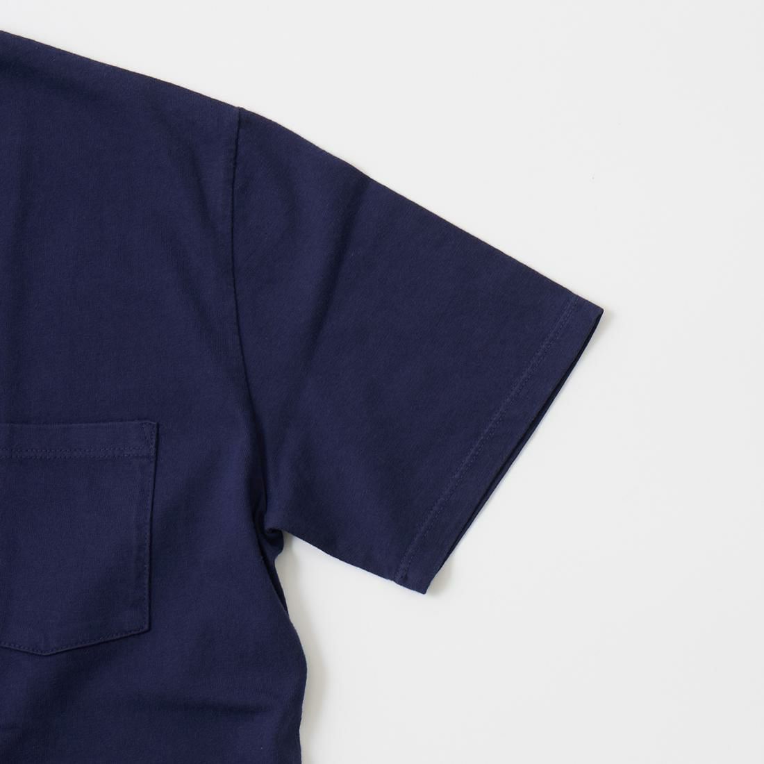 フェルコのアメリカ製ポケットＴシャツ、カラーはネイビー