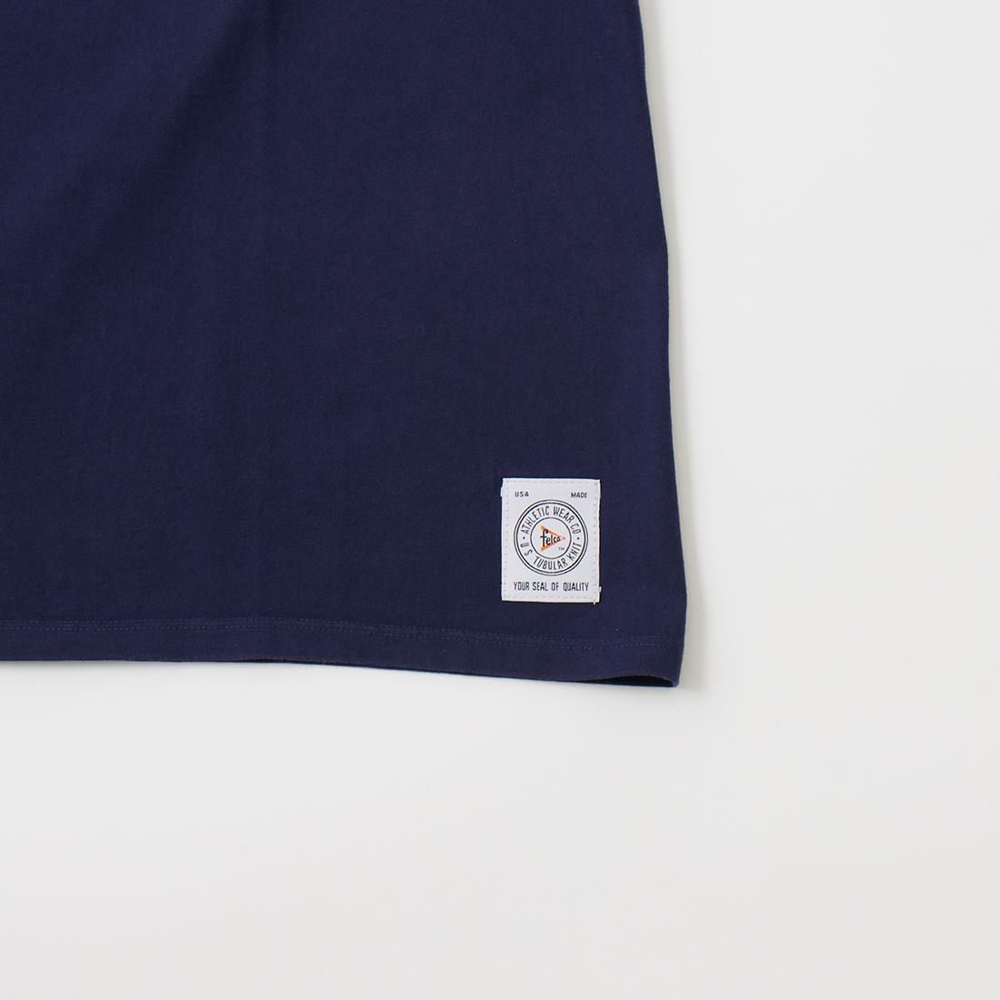 フェルコのアメリカ製ポケットＴシャツ、カラーはネイビー