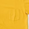 フェルコのアメリカ製ポケットＴシャツ、カラーはマスタード