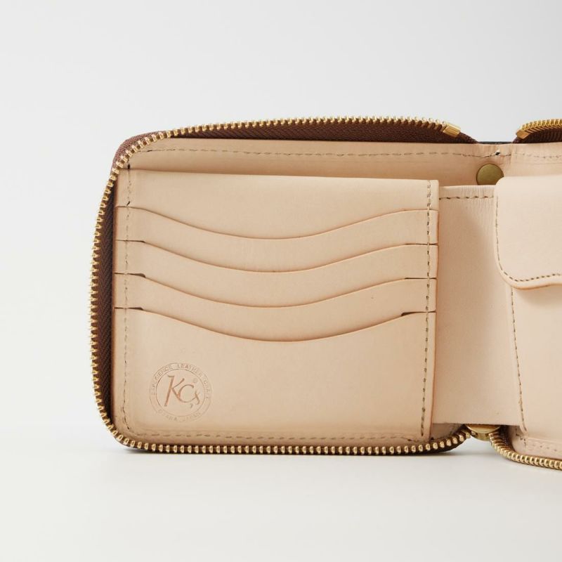 KC'S LEATHER CRAFT (ケイシイズレザークラフト) ROUND ZIP