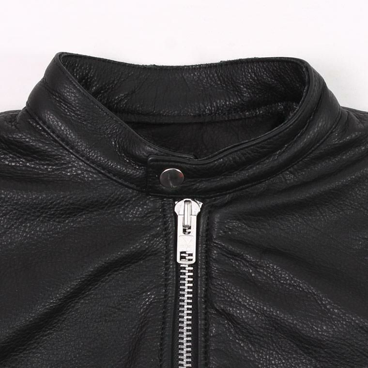 VANSON (バンソン) シングル レザーライダースジャケット ソフト