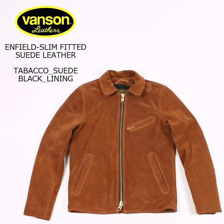 VANSON (バンソン) Explorer別注 ENFIELD-SLIM FITTED SOFT COW ...