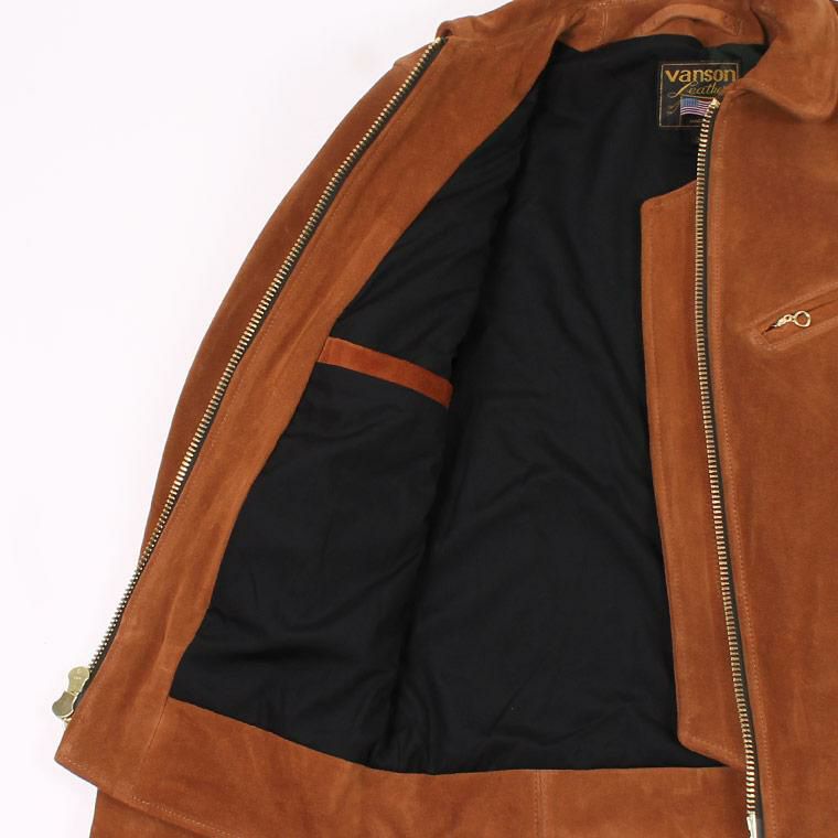 vanson leathers スエードレザージャケット 44 Vanson Special Custom Doulbe Riders Jacket Type 1ダブル