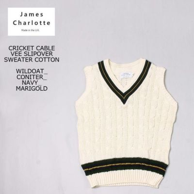 JAMES CHARLOTTE (ジェームス シャルロット) CRICKET CABLE VEE