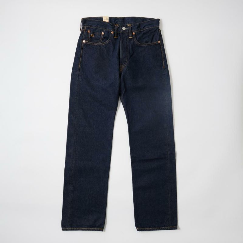 RRL(ﾀﾞﾌﾞﾙｱｰﾙｴﾙ)で定番モデルとなっているストレートレッグデニムパンツ