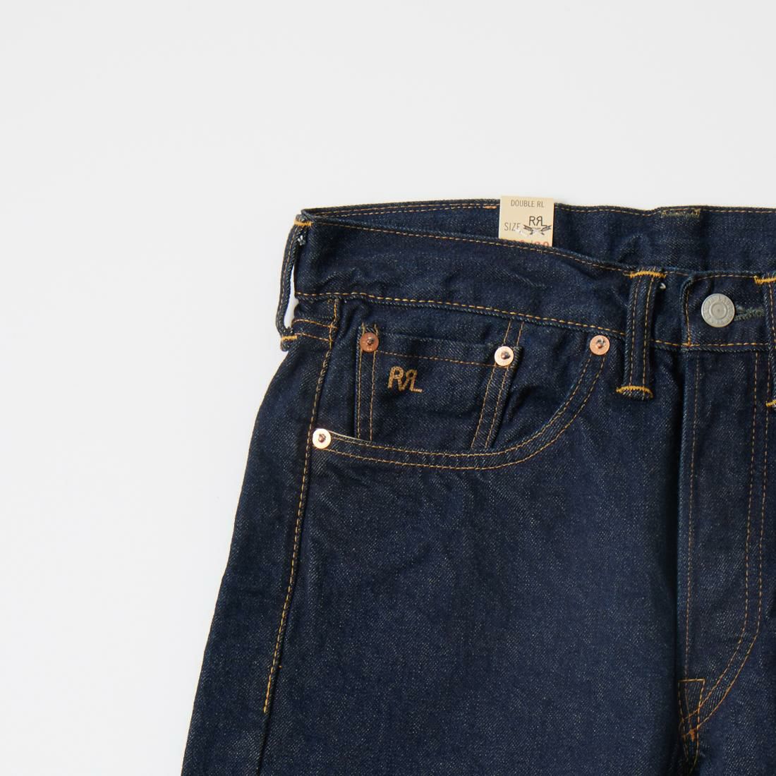 RRL(ﾀﾞﾌﾞﾙｱｰﾙｴﾙ)で定番モデルとなっているストレートレッグデニムパンツ