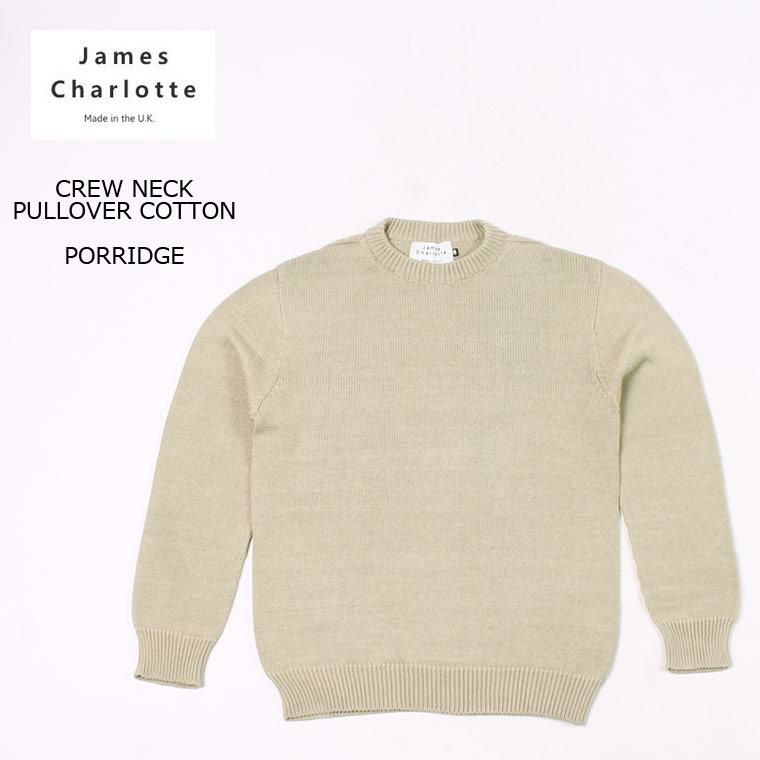 JAMES CHARLOTTE (ジェームス シャルロット) CREW NECK