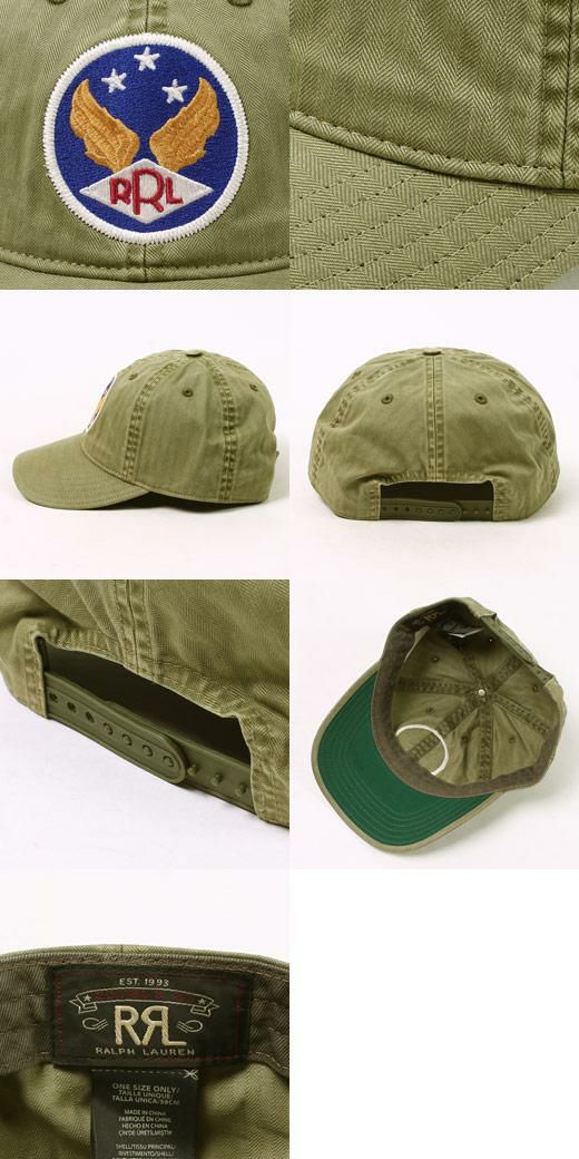 RRL(ﾀﾞﾌﾞﾙｱｰﾙｴﾙ)で定番モデルとなっているトラッカーキャップ