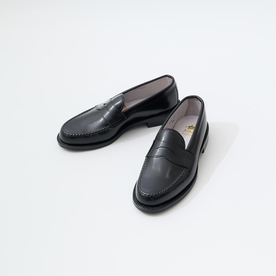 ALDEN (オールデン) CALF PENNY LOAFER WIDTH:D - BLACK 981 ペニー 