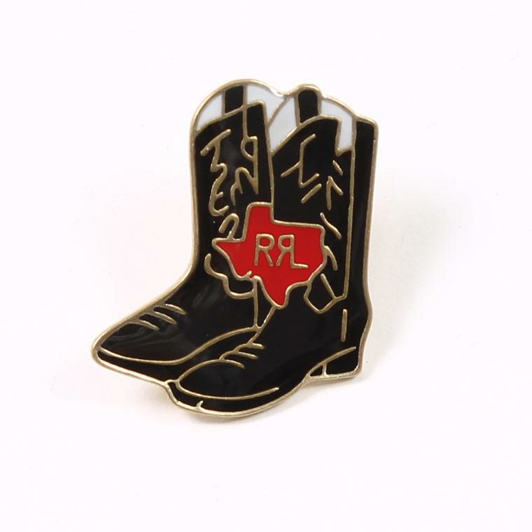 RRL(ﾀﾞﾌﾞﾙｱｰﾙｴﾙ)で定番モデルとなっているピンバッチ  RRL(ﾀﾞﾌﾞﾙｱｰﾙｴﾙ)の小物グッズ、ヴィンテージ感のあるピンバッチ