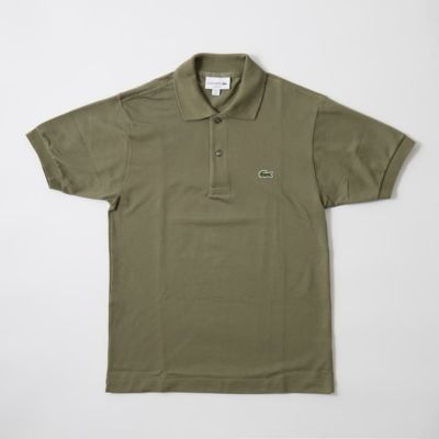 【72時間限定 タイムセール】FRANCE LACOSTE (フランスラコステ)  S/S PIQUE POLO - 316 TANK VERT KHAKI