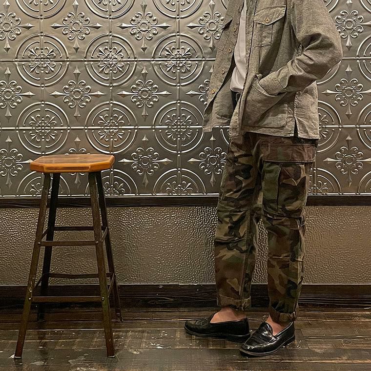 未使用 RRL ポロ ラルフローレン 迷彩 カモ カーゴパンツ ダブルアールエル RRL等の通販サイト【RHYTHM】 RRL(ダブルアールエル)INDIGODYE