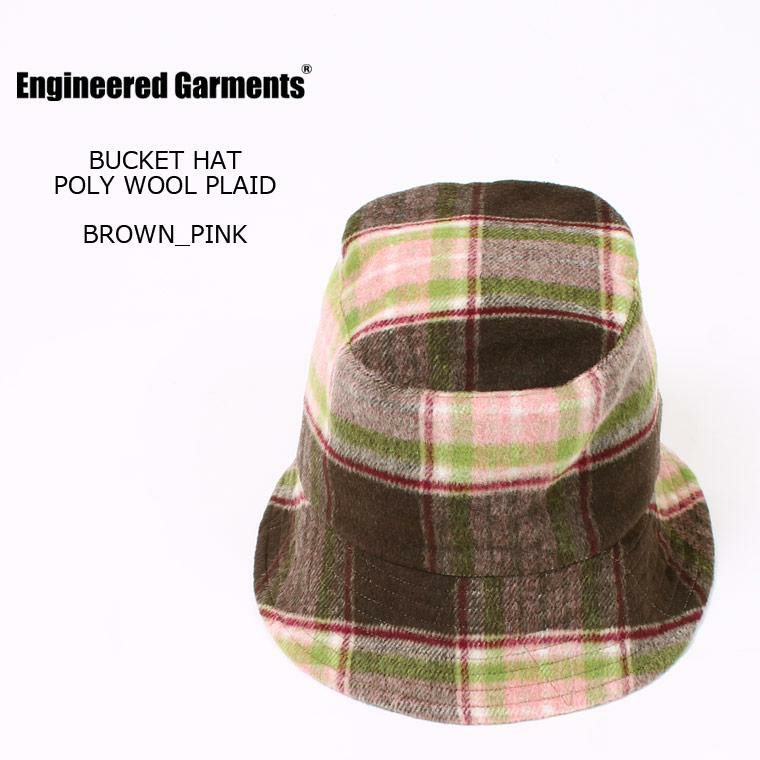 ENGINEERED GARMENTS (エンジニアドガーメンツ) JL243 BUCKET HAT POLY