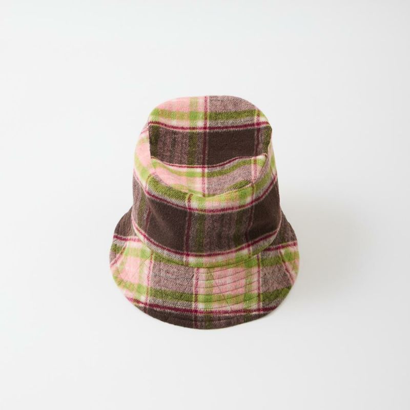 ENGINEERED GARMENTS 定番アイテムのバケットハットのポリエステルとウールの混紡素材