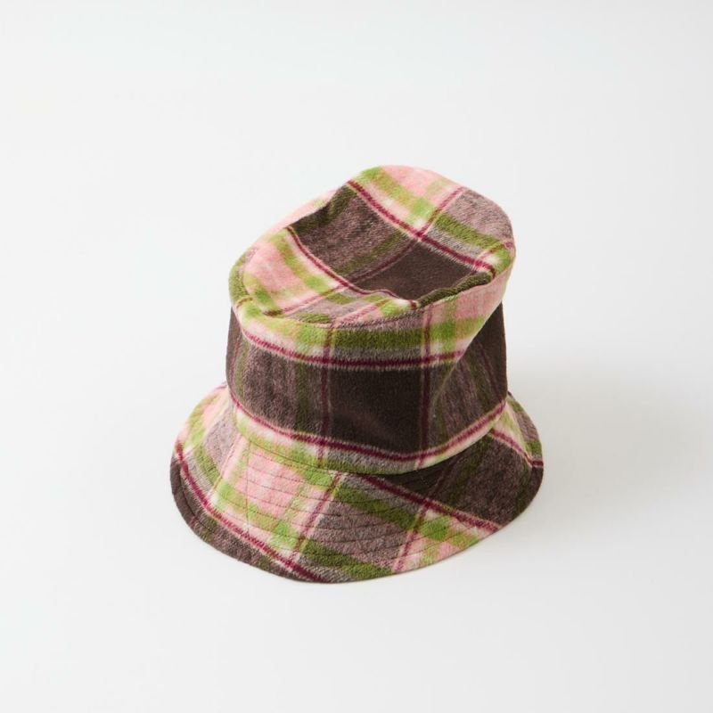 ENGINEERED GARMENTS 定番アイテムのバケットハットのポリエステルとウールの混紡素材